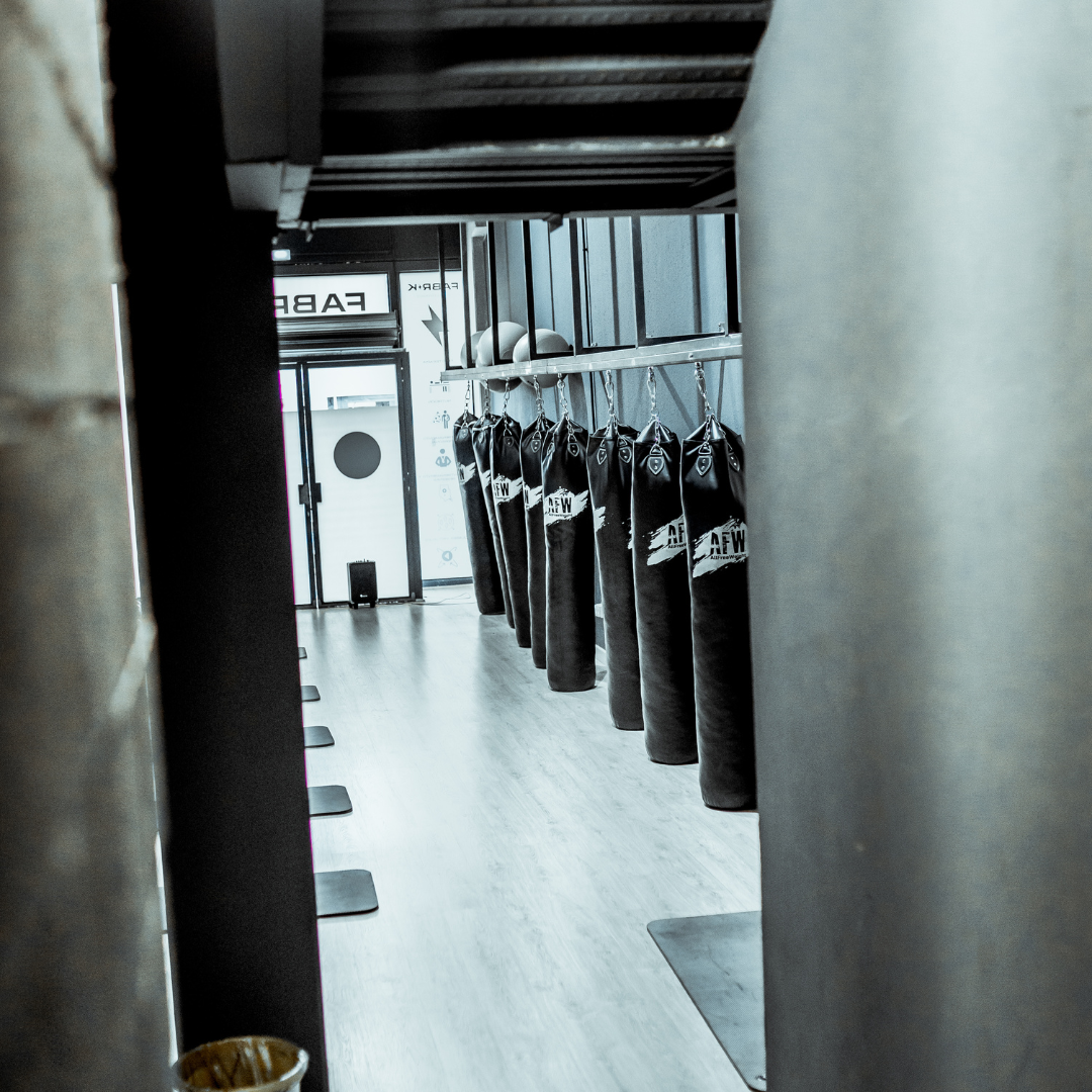 Sala de Boxeo en Fabrik Fitness